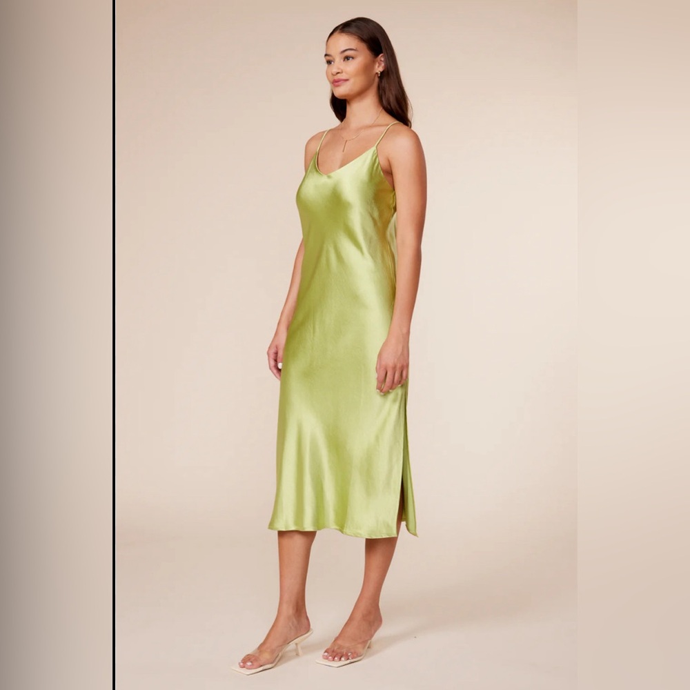NWT Lucy Paris midi slip dress